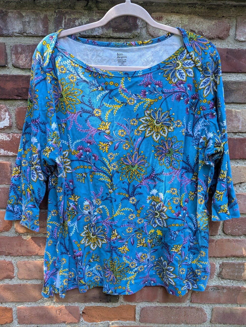 Kim Rogers Blouse Women's Size 2X
